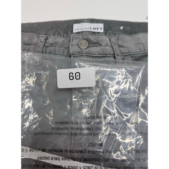 LOFT Velvet Pants – Women’s Size 4 / 27 Gray - Excellent preloved condition - Picture 9 of 9